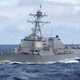 Guided missile destroyer USS Chung-Hoon.